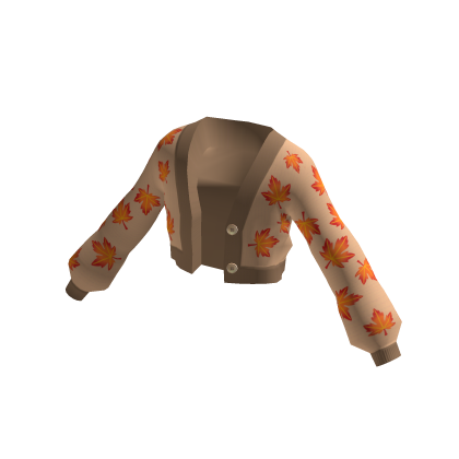 Oversized Cropped Cardigan Fall Roblox NoFilter