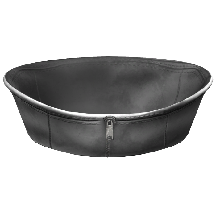 1.0 turtleneck grey leather basic neck collar
