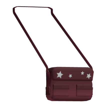 Burgundy red crossbody bag