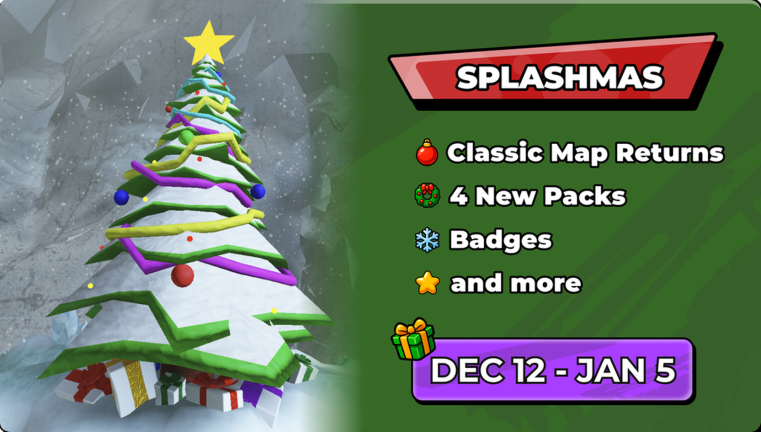 Splashmas Holiday Update