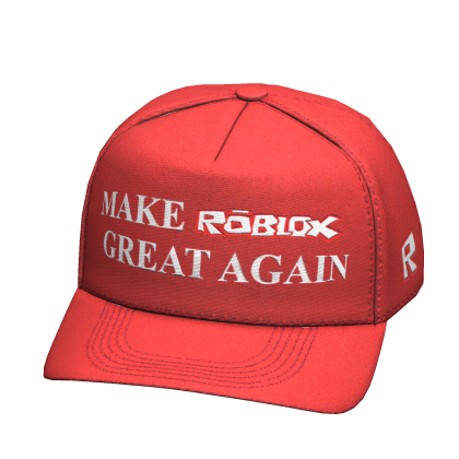 Make Roblox Great Again Cap Roblox item