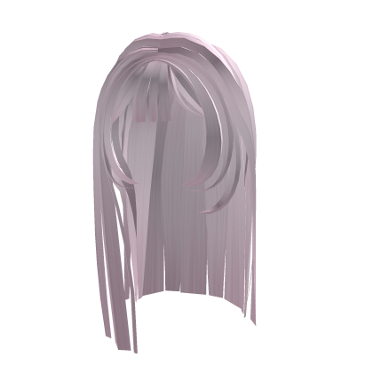 ♡ anime schoolgirl cute pink straight hair  Roblox item