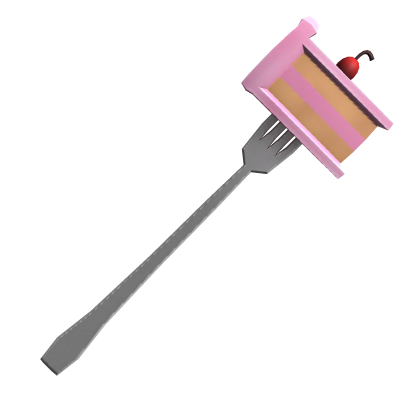 Cutecore Fork with Vanilla Cake