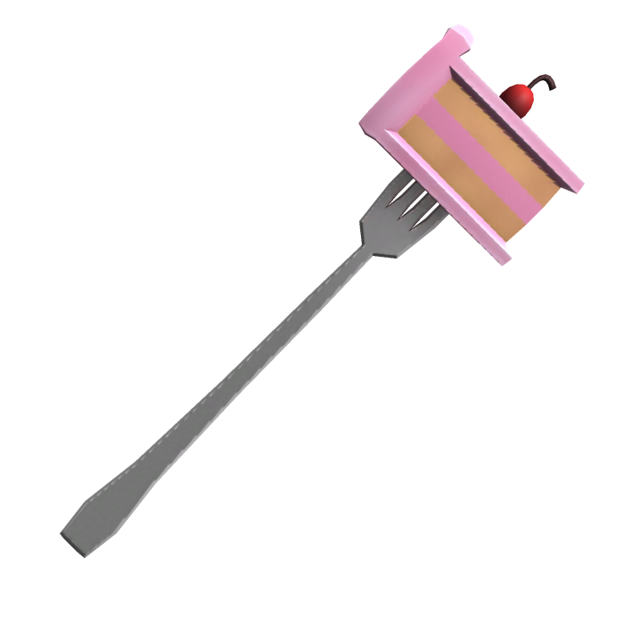 Cutecore Fork with Vanilla Cake