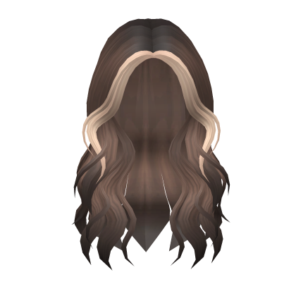 Lush Wavy Hair (Blonde and Brown) Roblox item