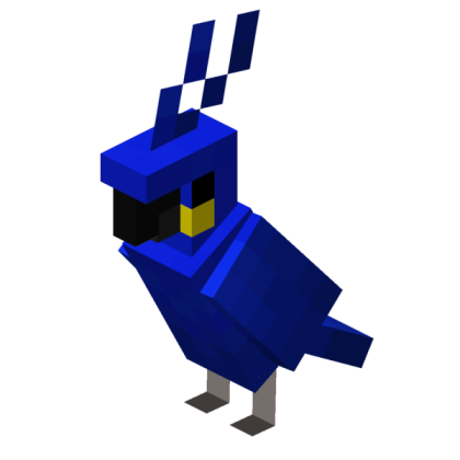 Minecraft Blue Parrot Roblox decal