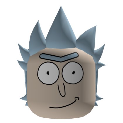 rick prime head - rick and morty