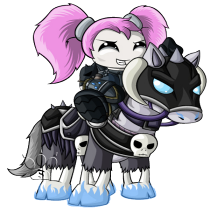 Warcraft | Death Knight Chibi Gnome Roblox decal