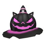 Pink Halloween Cat Pumpkin Hat