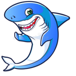 That blue shark