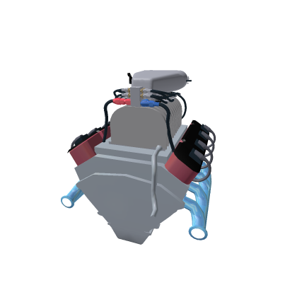 Fortuned V8 engine