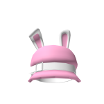 Rabbit Hat with Baby Pink
