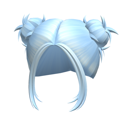 -',ৎ High Preppy Spikey Buns in Soft Blue