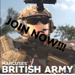 The British army…
