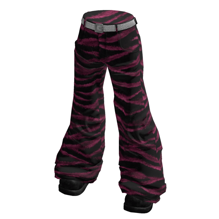 Purple Zebra Bootcut