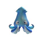 Cute Blue Tentacles
