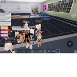 Aqua athletics cheerleading