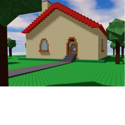 A simplistic house