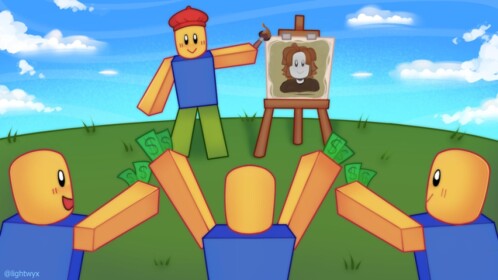 starving artists 💰 (DONATION GAME)
