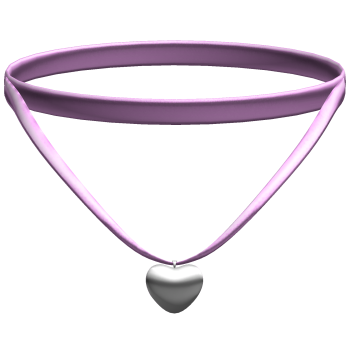 pink christmas heart pendant 3.0