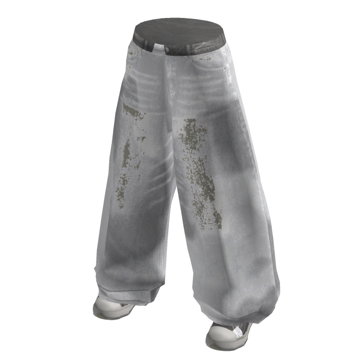 Bleached White Jeans