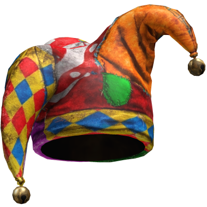 Rainbow Jester Hat