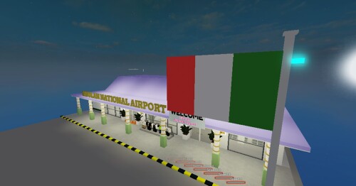 Elevator And Airport And Italy