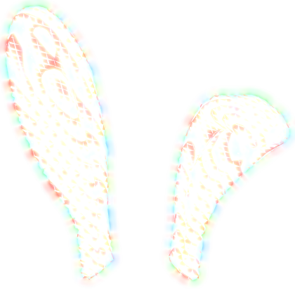Animated Rainbow Glowing Bunny Ears (Emissive) Roblox item
