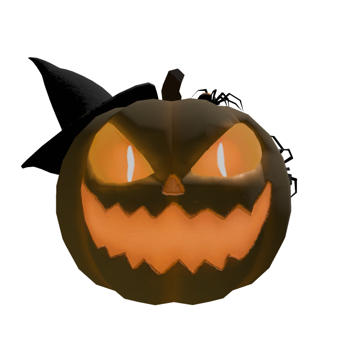 [Animated] Neon Classic Pumpkin Halloween 🎃