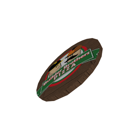Work at a Pizza Place sign logo