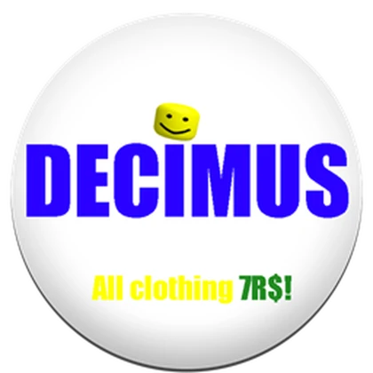 🔥Decimus Clothing 🔥 Roblox group icon
