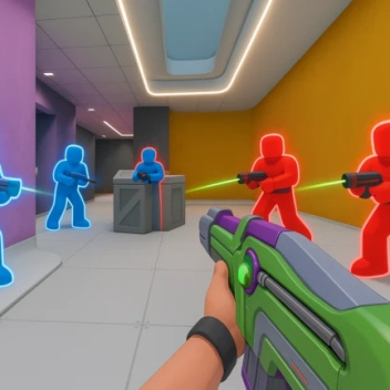 Laser Tag Green VS Pink [NEW UPDATE]