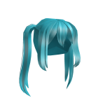 Hatsu Blue Shiny Hair 