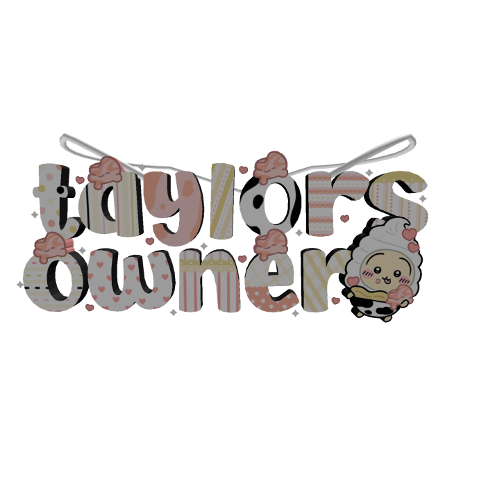 . ‿ ʚїɞ taylors owner ♡ ⊹ .