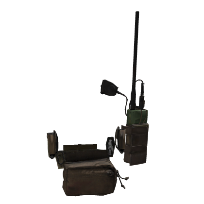 LV-120 Plate Carrier Communications Pouch