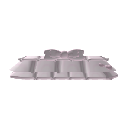 ˚. ♡ cutesy pink princess skirt with pink bow Roblox item