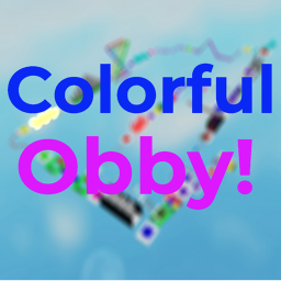 Colorful Obby! (Halos and 20+ stages!)