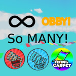 Infinite obby! (Is there an end?) (percent bar!)