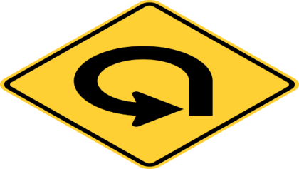 270 Loop Left Sign Roblox decal