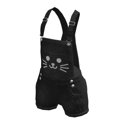 cat overalls black thumbnail