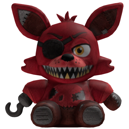 Pelúcia Nightmare Foxy Cabeça