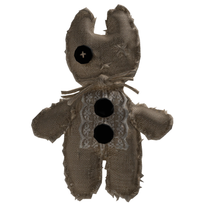 Creepy Emo Button Doll