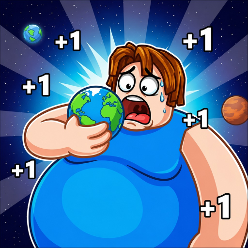 【World4】 +1 Fat Per Eat to Win Eat Battle