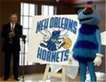 Fans of the New Orleans Hornets