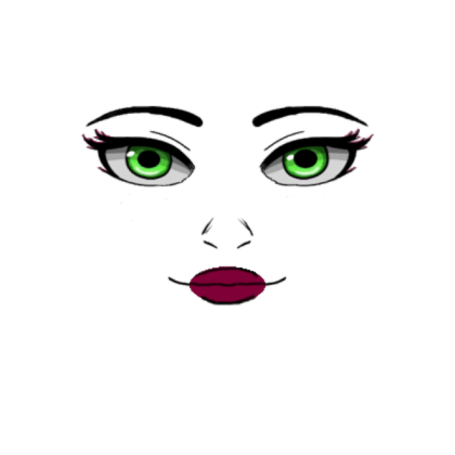 Face - Green Eye Roblox decal