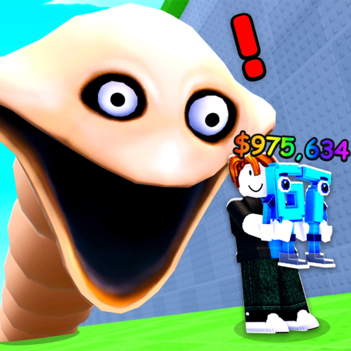 Escape Worm For Lucky Blocks