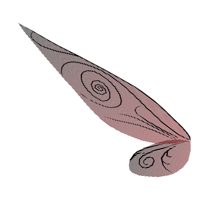 [fly animation] Crimson Tinkerbell Pixie Wings (L) Roblox item