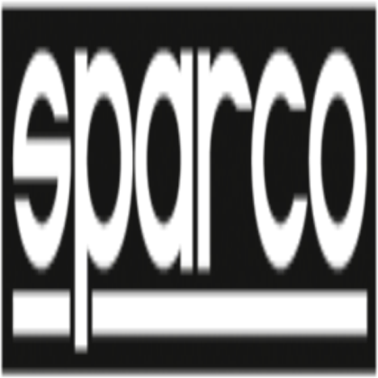 sparco black Roblox decal
