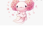 Axolotl cute cookie