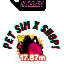 Pet Sim X Shop!